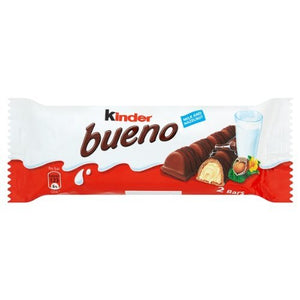 Kinder Bueno 2 Bars 43G (Pack Of 30)