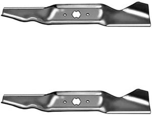 Set Of 2 Blades Replaces MTD 742-0542 942-0542 OREGON 98-057 STENS 335-525
