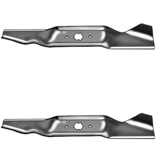 Set Of 2 Blades Replaces MTD 742-0542 942-0542 OREGON 98-057 STENS 335-525
