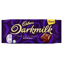 Load image into Gallery viewer, Cadbury Darkmilk Original Chocolate Bar 85g Pack of 4
