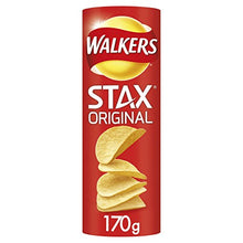 Load image into Gallery viewer, Walkers Stax Original Salted Potato Snacks 170g
