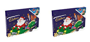 Cadbury Medium Santa Chocolate Selection Box 150g (2-PACK)