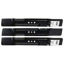 Load image into Gallery viewer, 3pk Stens Mulching Blades Compatible with John Deere 21&quot; Deck JS60 JS60H JS61 JS63 JS63C JS63E Replaces GC00175 GC00344

