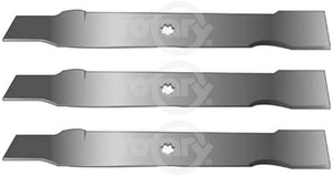 Rotary 3 Pack Lawn Mower Blades Fits Windsor 50-3231