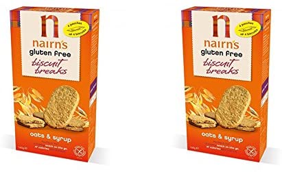 (2 Pack) - Nairns - G/F Oat & Syrup Biscuit Breaks | 12 box | 2 PACK BUNDLE