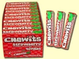 Chewits Strawberry, 40 Count by Chewits