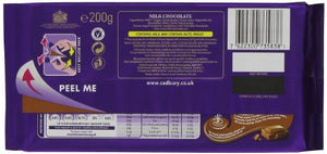 Cadbury Dairy Milk Chocolate Bar 200 g (Pack of 7)
