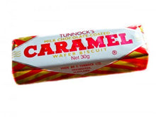 Load image into Gallery viewer, Tunnock&#39;s Real Milk Chocolate Caramel Wafers 8 Pack of 30g
