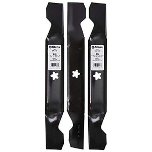 3 Pack of Blades for 50" Deck Cut AYP Sears Craftsman Husqvarna Lawn Mower 137380