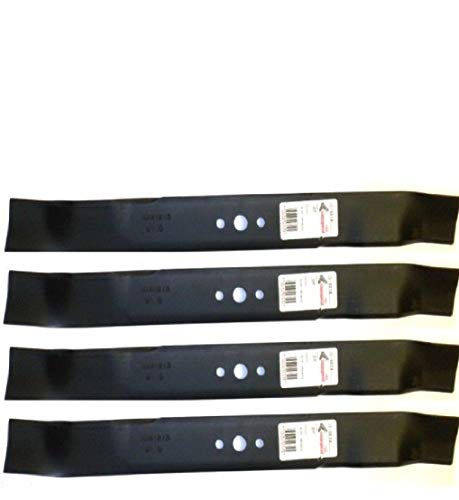 (4 pk) 9810 Rotary Blades Replaces Craftsman 159267, 165833, 175064, 175065, 189028, 191890X428, 194406X428, 406712, 406712, 406712X431, 532159267, 532189028, 532406712, 532437165