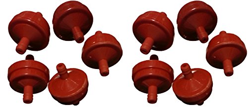 Fuel Filter Replaces Briggs and Stratton 298090 10 Pack by Forester