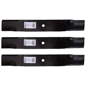 3pk 21" Hi Lift Blade Hustler 60" Cut Deck Super Z Riding Lawn Mower Tractor 782516 782516X