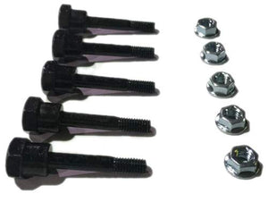 5 Pack Snowblower Shear Pins Nuts Replaces 531002513 506714001 51647-01-00 192090
