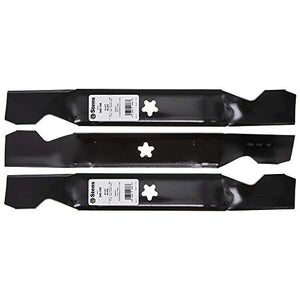 3 Pack of Blades for 50" Deck Cut AYP Sears Craftsman Husqvarna Lawn Mower 137380