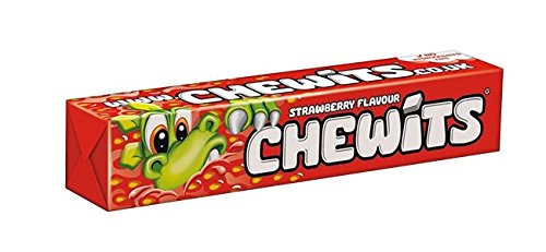 Chewits Strawberry Single - Pack of 6