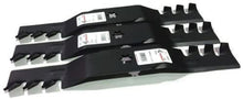 Load image into Gallery viewer, Set of 3 Extreme Mulch Blades 742-04053A 942-04053A R12809 fits Cub Cadet i1050 RZT50 LT1050 SLT1050 LTX1050 ZTT50
