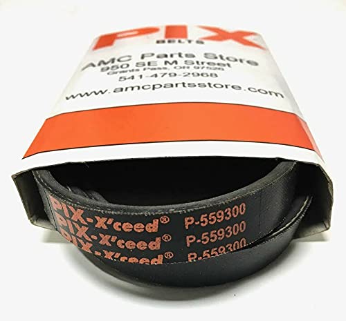 Belt Made w/ Kevlar for Toro: 55-9300 Simplicity: 1663885SM & More. 6 Rib X 34
