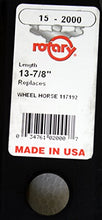 Load image into Gallery viewer, Rotary 42&quot; 2000 Lawnmower Blade Set (3) Toro Wheel Horse #117192 11-7192
