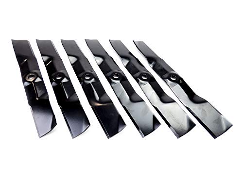 Set Of 6 Lawn Mower Blades Replaces John Deere M143520 18 7/8