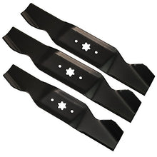 Load image into Gallery viewer, 3 USA Mower Blades Kit for MTD 742-0543, 942-0543, 742-0542, 942-0542, 46&quot; Deck
