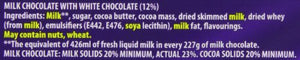 Cadbury Winter Wonderland Chocolate Bar 100 g (Pack of 20)