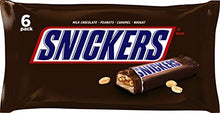 Load image into Gallery viewer, SNICKERS Singles Size Chocolate Candy Bars 1.86-Ounce Bar 6-Count Pack (Pack of 4)
