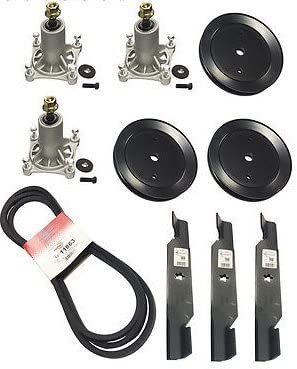 54 Inch Lawn Mower Deck Rebuild Kit Compatible with Craftsman Models 917.250240 917.250250 917.253260 917.253700 917.253701 917.253710 and More