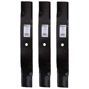 3pk 21" Hi Lift Blade Hustler 60" Cut Deck Super Z Riding Lawn Mower Tractor 782516 782516X