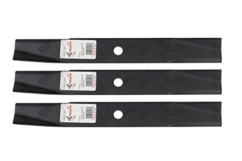 3 Rotary Mower Blades Fit John Deere AM-100946 AM-31100 M127466 M41967 46 47 48 Deck Model 300 Series Sabre 1646