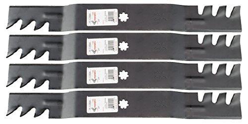 Rotary 4 11594 Mulching Mower Blades for John Deere GX22151, GY20850, 42