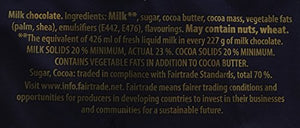 Cadbury Dairy Milk (4 x 32.5g Chocolate Bars) 130g UK / British Chocolates