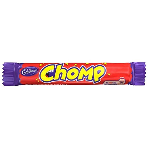 Cadburys Chomp Pack - 23.5g - Pack of 10 (23.5g x 10 Bars)