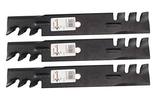 3 RotaryÂ Copperhead Mulching Lawn Mower Blades Fit John Deere AM-31100 AM-100946 M127466 M41967 300 46Â” 47Â” 48Â” Deck