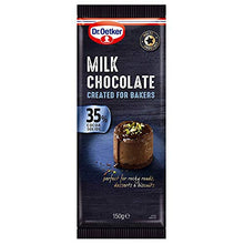 Load image into Gallery viewer, Dr. Oetker - Chocolate &amp; Inclusions - Fine Cooks' Chocolate - Milk - 150g
