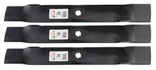 Load image into Gallery viewer, Rotary (3) 11593 Mower Blade Replaces John Deere GX22151 AM137328, 42&quot; Deck
