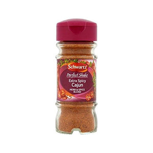 Schwartz Perfect Shake Extra Spicy Cajun Seasoning Jar 42g - Pack of 6