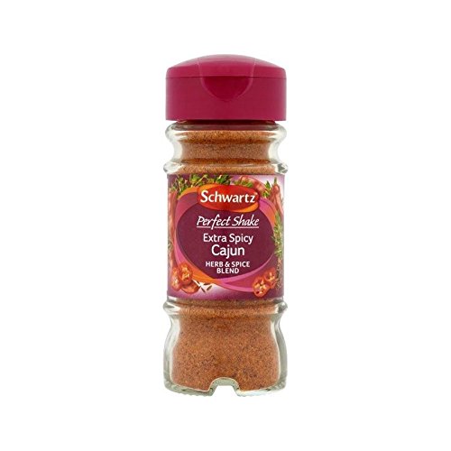 Schwartz Perfect Shake Extra Spicy Cajun Seasoning Jar 42g - Pack of 6