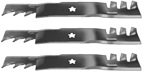 Set of 3 Mower Blades Replaces AYP Sears Husqvarna 173921 532173921