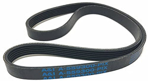 Belt Made w/ Kevlar for Toro: 55-9300 Simplicity: 1663885SM & More. 6 Rib X 34"