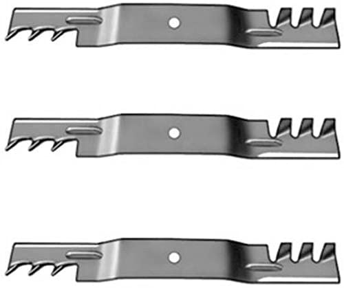 Set Of 3 Blades Replaces JOHN DEERE M128485 OREGON 596-730 91-930 96-730