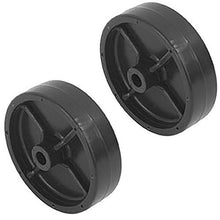 Load image into Gallery viewer, (2) Plastic Deck Wheels Cub Cadet 41434 734-0796 734-0973 734-973
