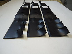 Set Of 3 Mulching Blades For L120 & L130 48`` GX20819 GX20250 USA Made __#praytersparts