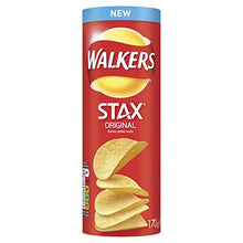 Load image into Gallery viewer, Walkers Stax Original Salted Potato Snacks 170g
