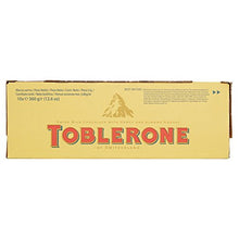 Load image into Gallery viewer, Toblerone Milk Chocolate Bar 360g Pack of 10
