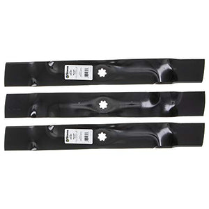 essie Stens 3 Mulching Blades Compatible with John Deere GX22151 AM141033 with 42" Deck