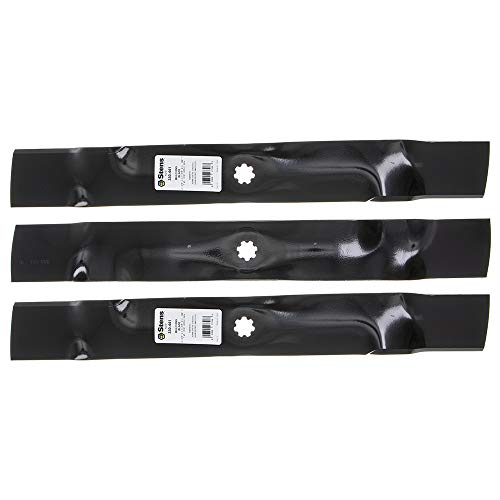 essie Stens 3 Mulching Blades Compatible with John Deere GX22151 AM141033 with 42