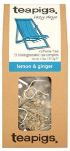 Teapigs Lemon and Ginger 15 per pack