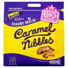Cadbury Caramel Nibbles Big Share 275g X 3 Pack