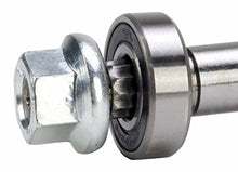 Load image into Gallery viewer, Two (2) Pack Erie Tools Lawn Mower Spindle Shaft Replaces AYP 137646 HUSQVARNA 532137646 with Top &amp; Bottom Bearings with Pulley Nut
