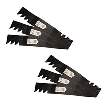 Load image into Gallery viewer, Rotary (6) 12121 Mower Blades Replace AYP Roper Sears 532187256, 54&quot; Deck
